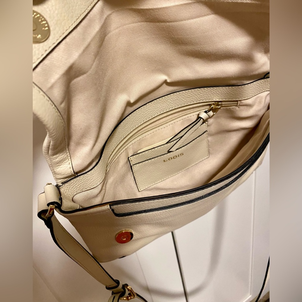 Lodis Leather Crossbody Bag - Picture 3 of 9